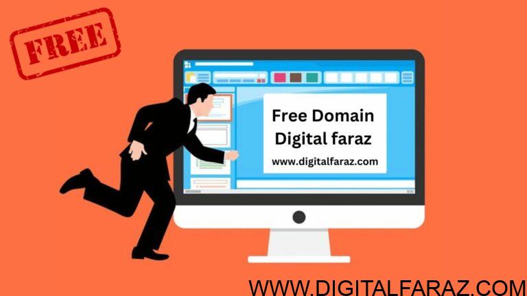 how to get free domain .in and .com